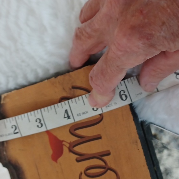 Wooden Look  Welcome To Our Home Plaque  16 Lx6 W - Picture 7 of 7